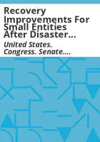 Recovery_Improvements_for_Small_Entities_After_Disaster_Act_of_2015